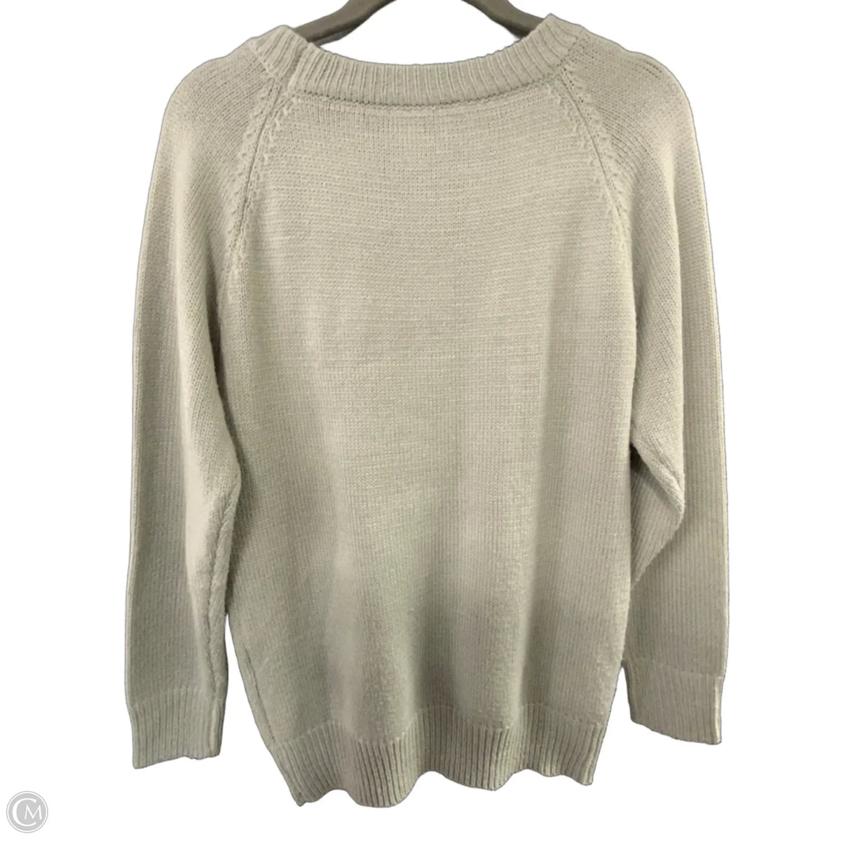 Sweater By Clothes Mentor In Grey, Size: M