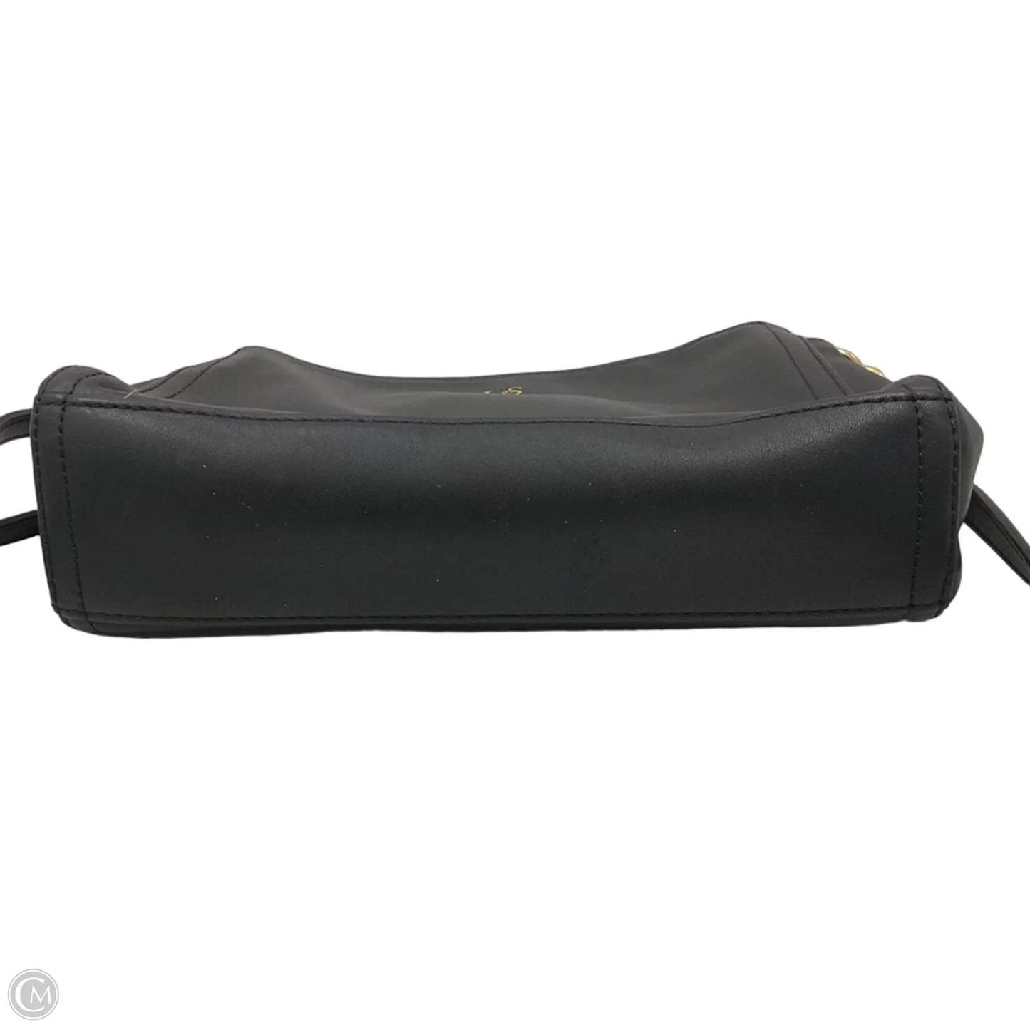 Handbag Leather By Lo & Sons, Size: Medium