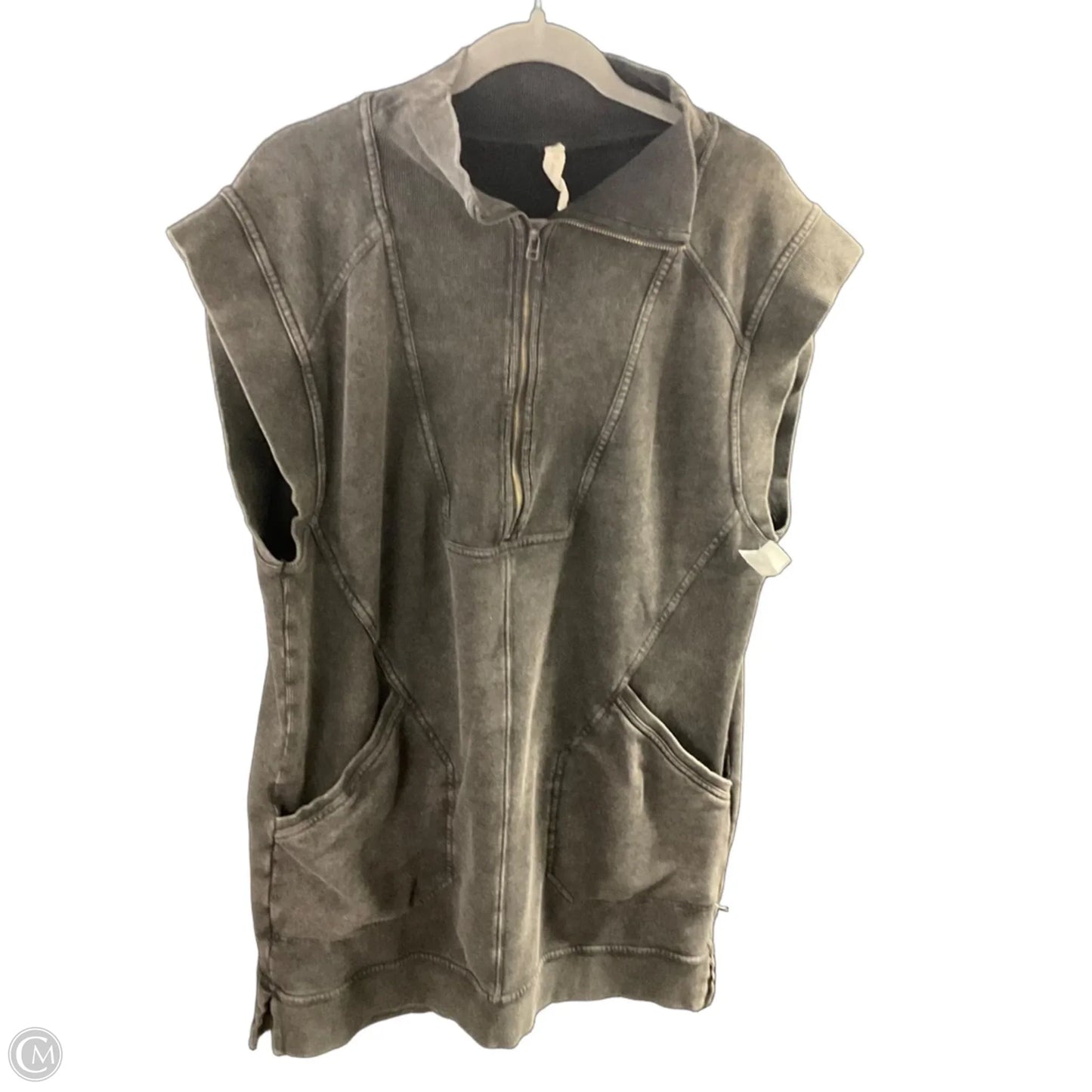 Dress Casual Short By Daily Practice By Anthropologie In Grey, Size: Xl