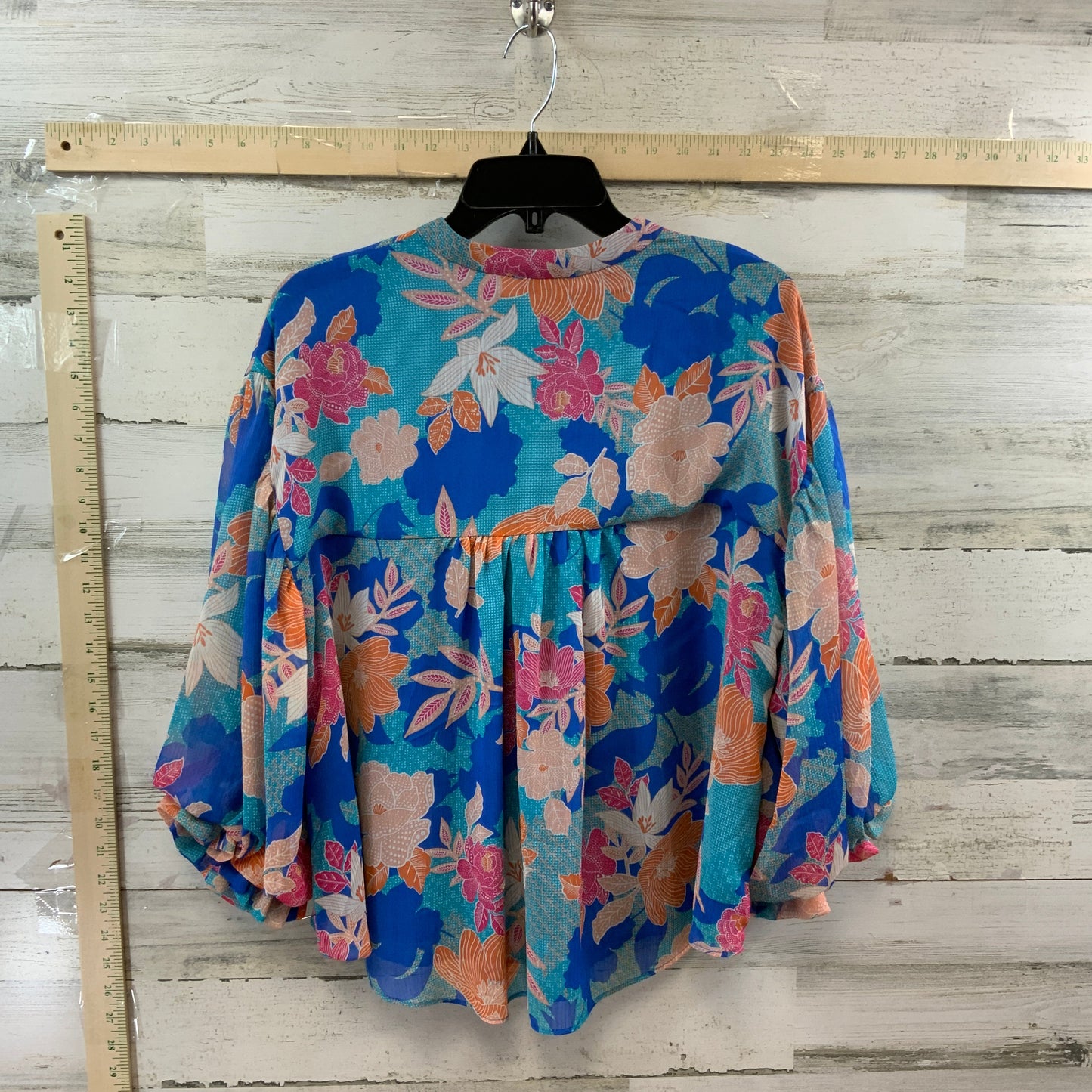 Blue Blouse Long Sleeve Fate, Size S