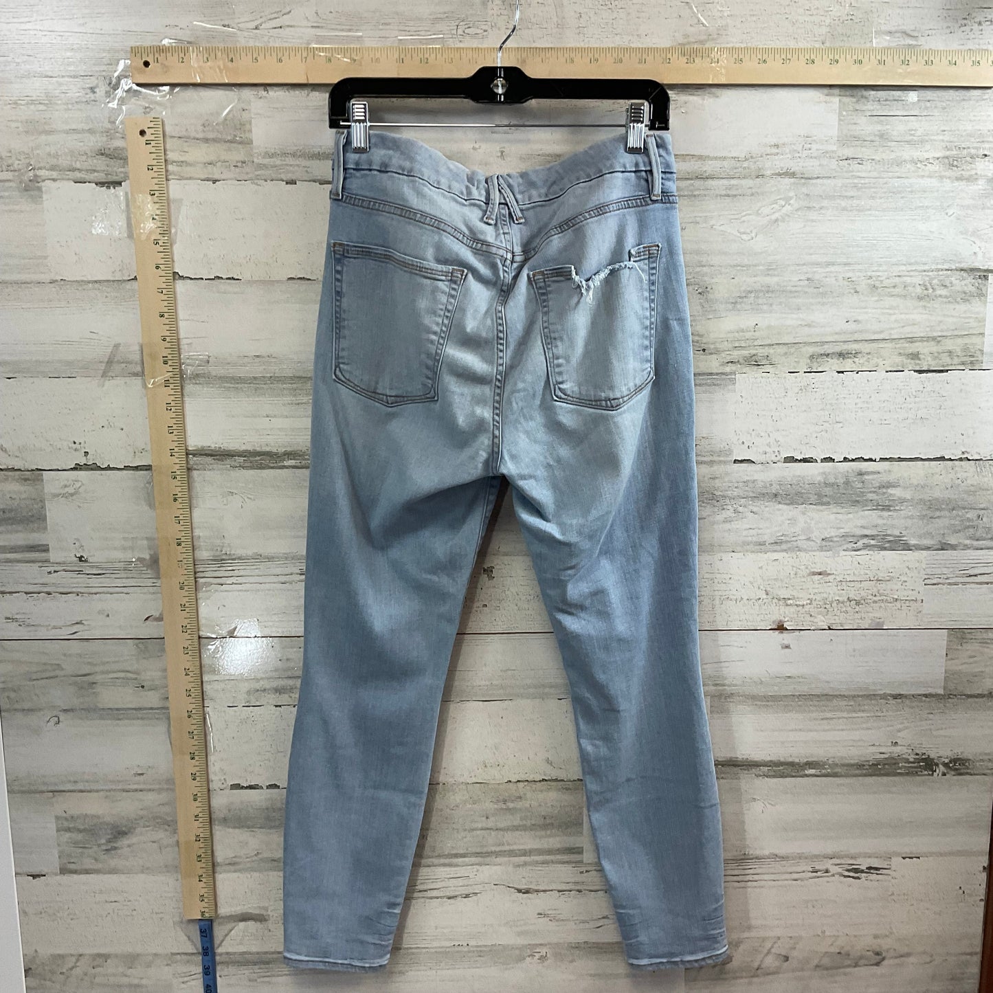 Blue Denim Jeans Skinny Good American, Size 10