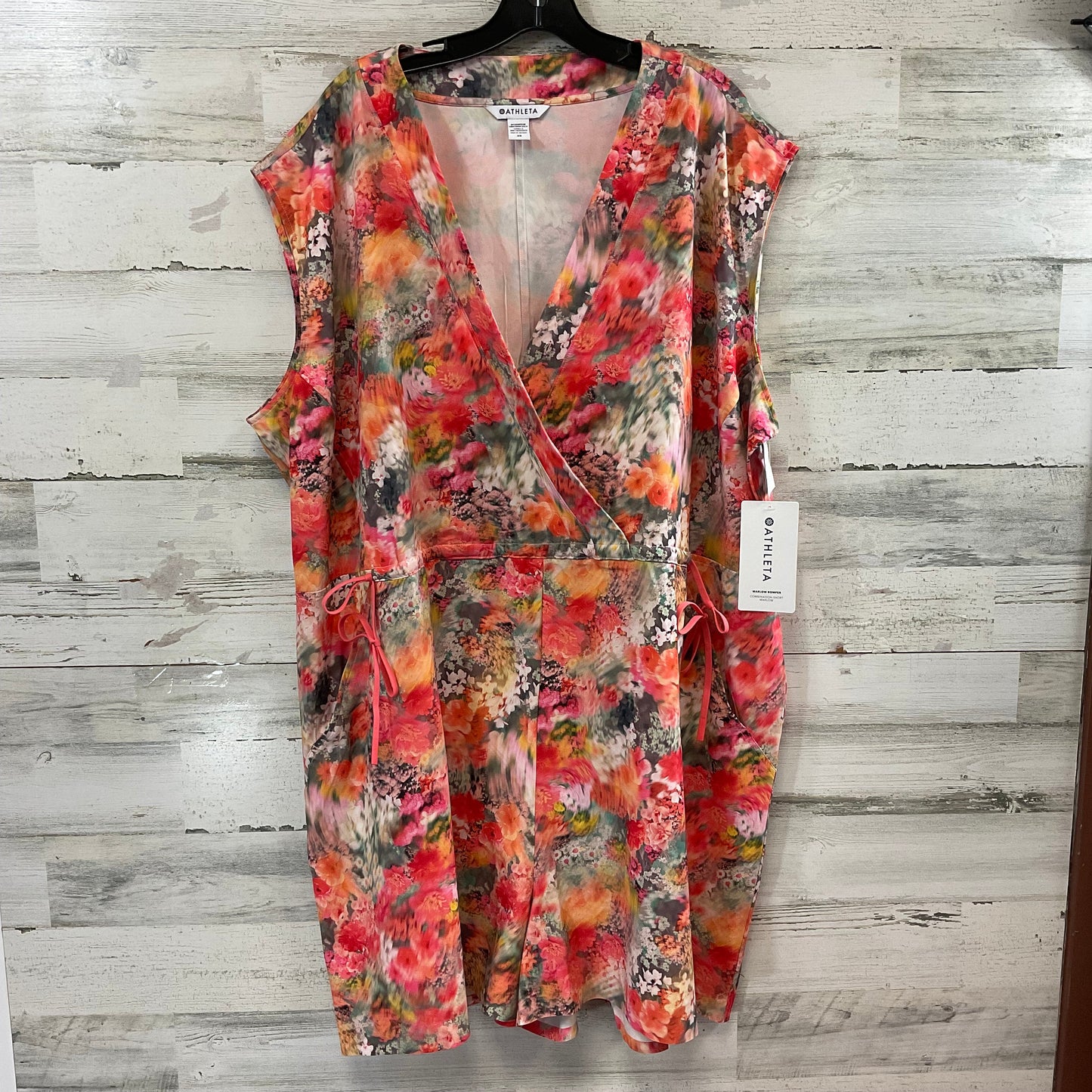 Romper By Athleta In Orange, Size: 3x