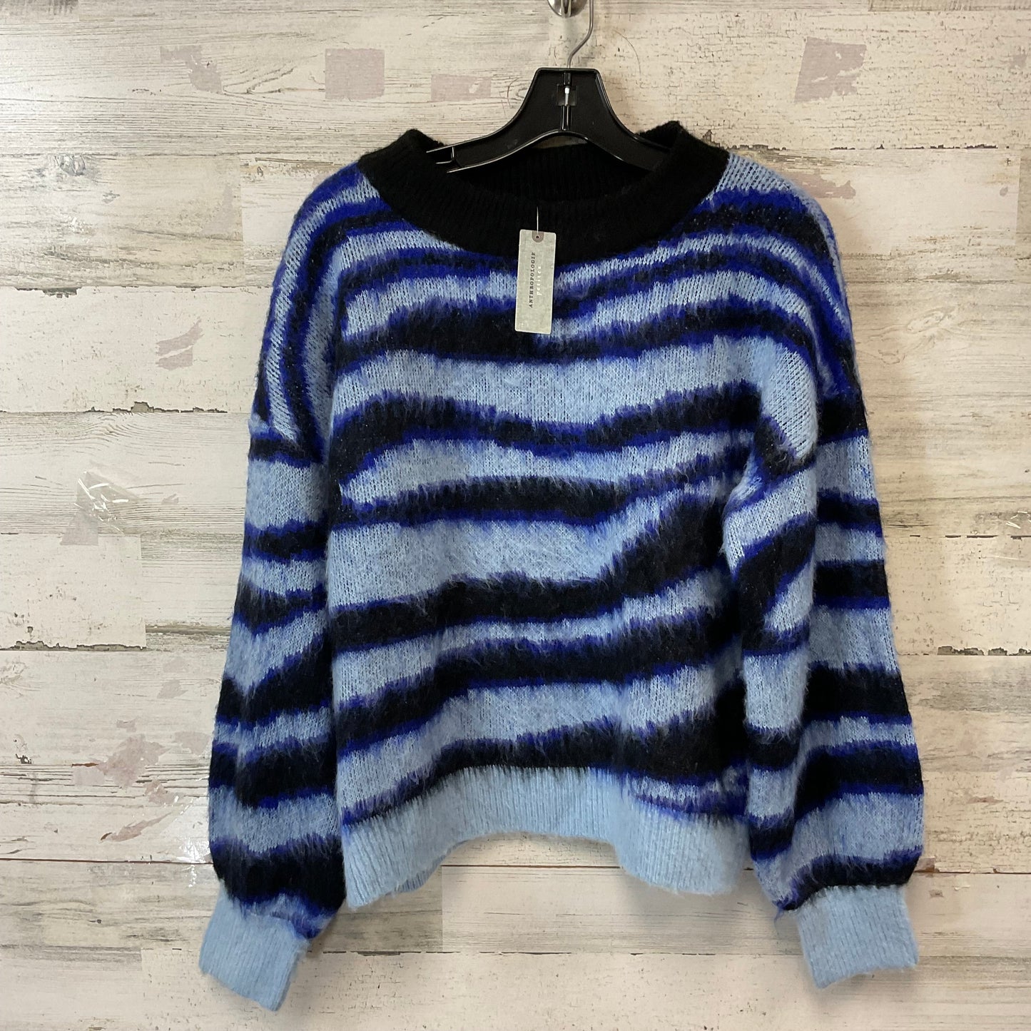 Sweater By Anthropologie In Blue, Size: Petite