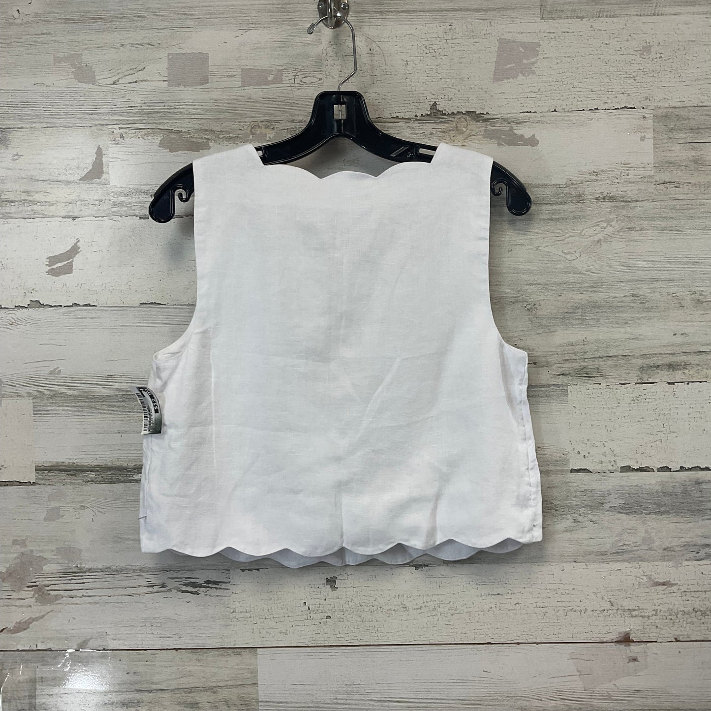 Top Sleeveless By Abercrombie And Fitch In White, Size: S