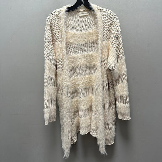 Sweater Cardigan By Dreamers In Cream, Size: S