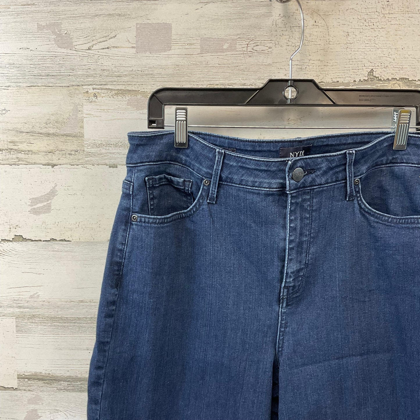 Jeans Wide Leg By Not Your Daughters Jeans In Blue Denim, Size: 12