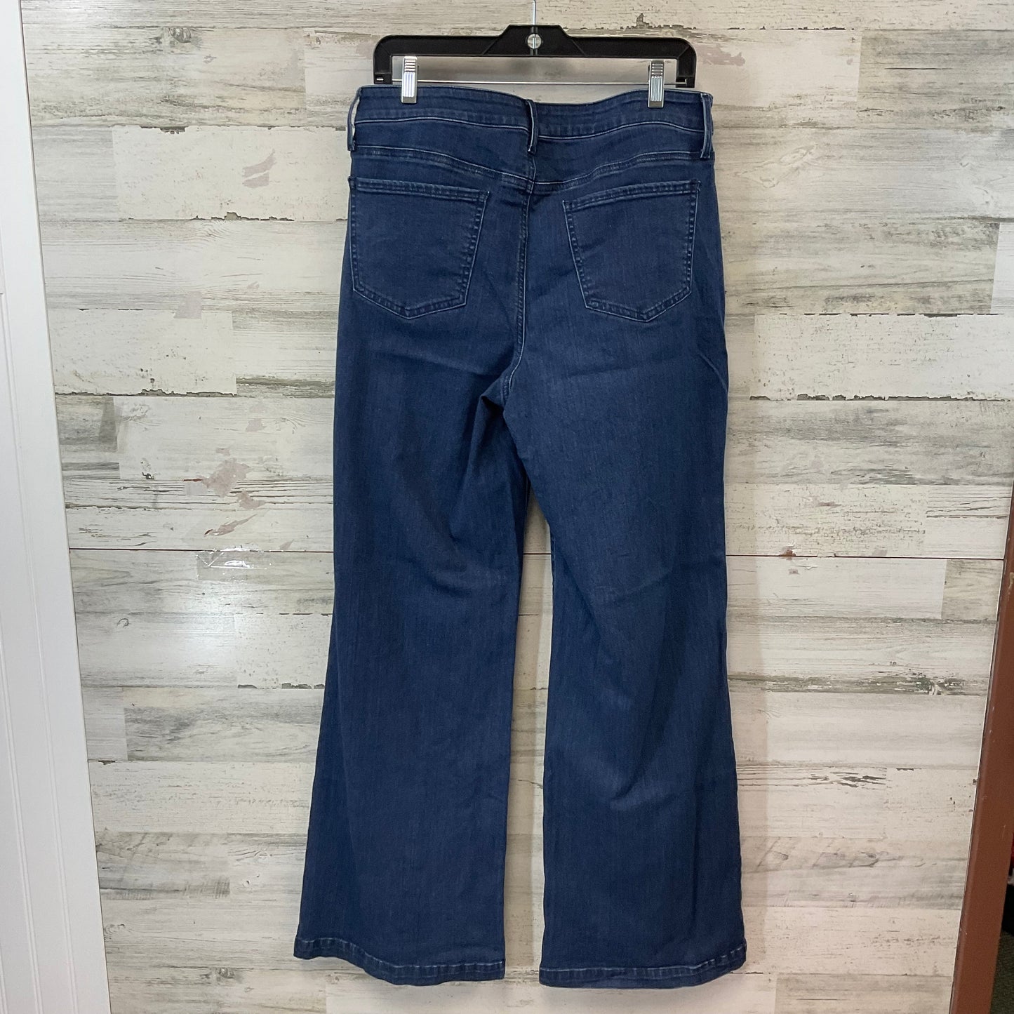 Jeans Wide Leg By Not Your Daughters Jeans In Blue Denim, Size: 12