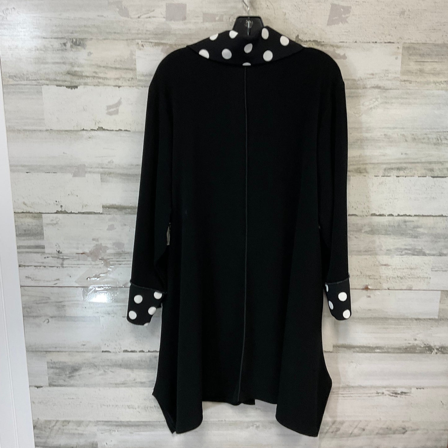 Tunic Long Sleeve By COME N SEE In Black, Size: 3x