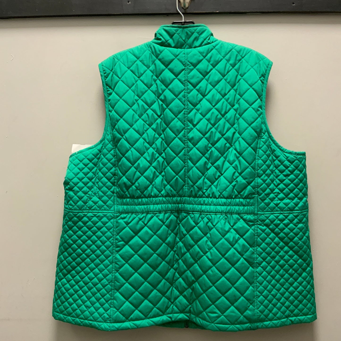 Vest Puffer & Quilted By Croft And Barrow In Green, Size: 3x