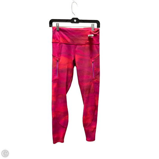 Athletic Leggings By Athleta In Pink, Size: S