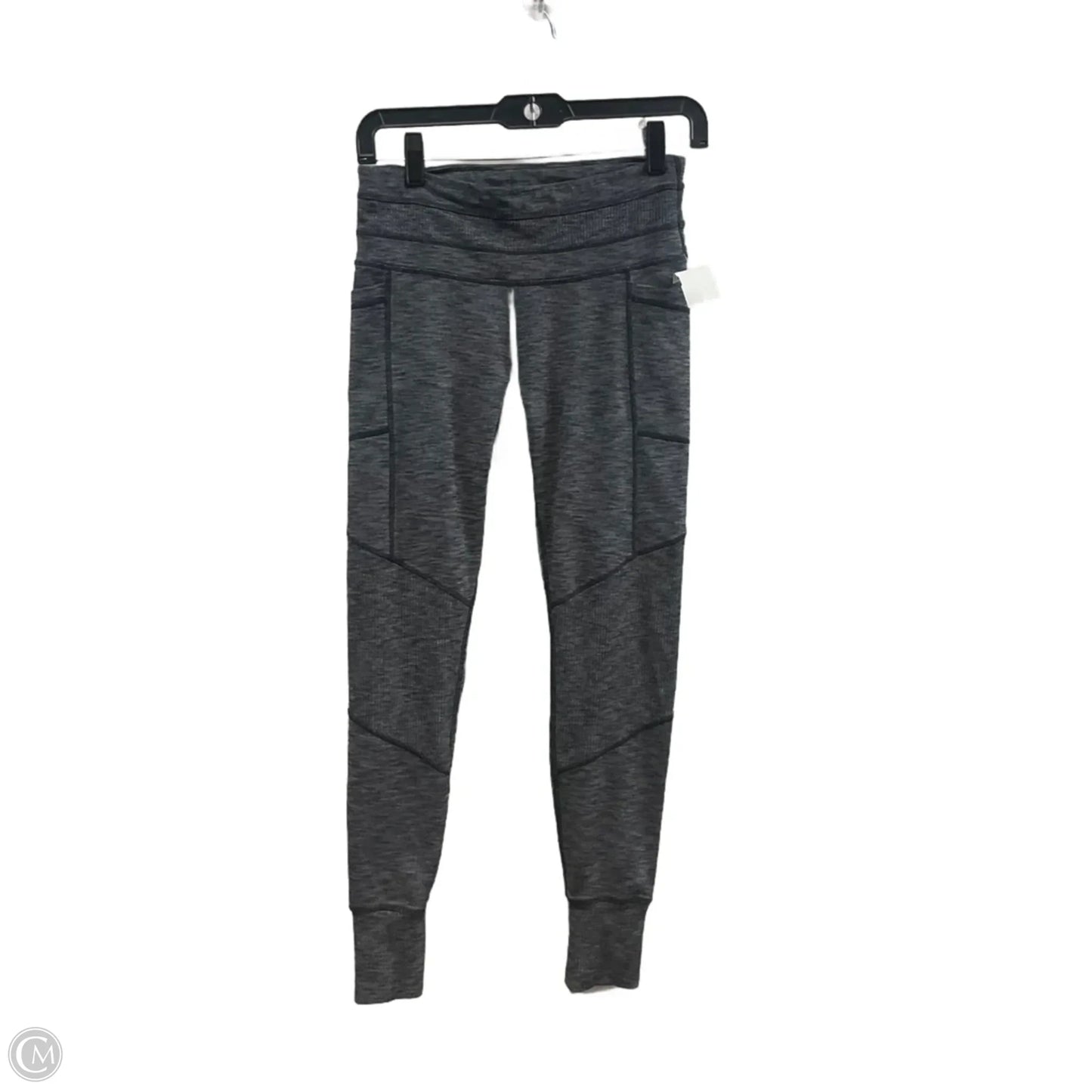 Athletic Leggings By Athleta In Grey, Size: S