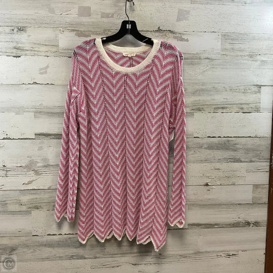Sweater By Mystree In Pink, Size: L