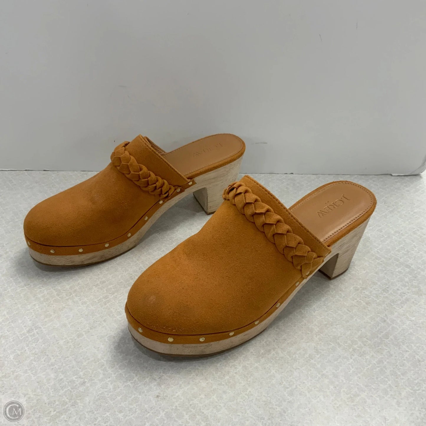 Shoes Heels Block By J. Crew In Brown, Size: 9.5