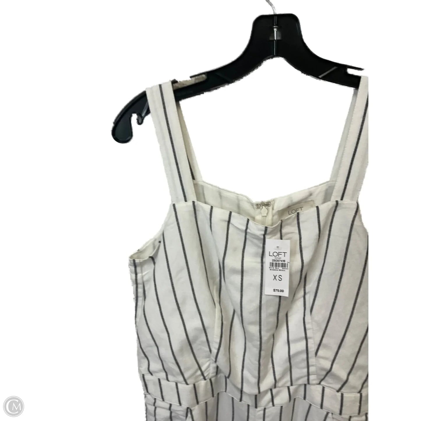 Jumpsuit By Loft In White, Size: Xs