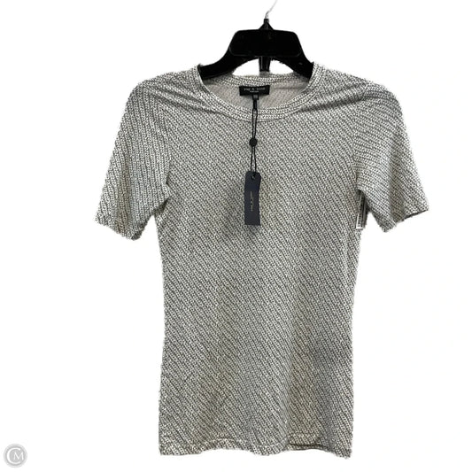 Top Short Sleeve By Rag And Bone In Green, Size: Xxs