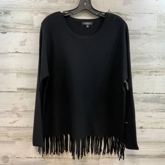 Sweater By Liverpool In Black, Size: Xl