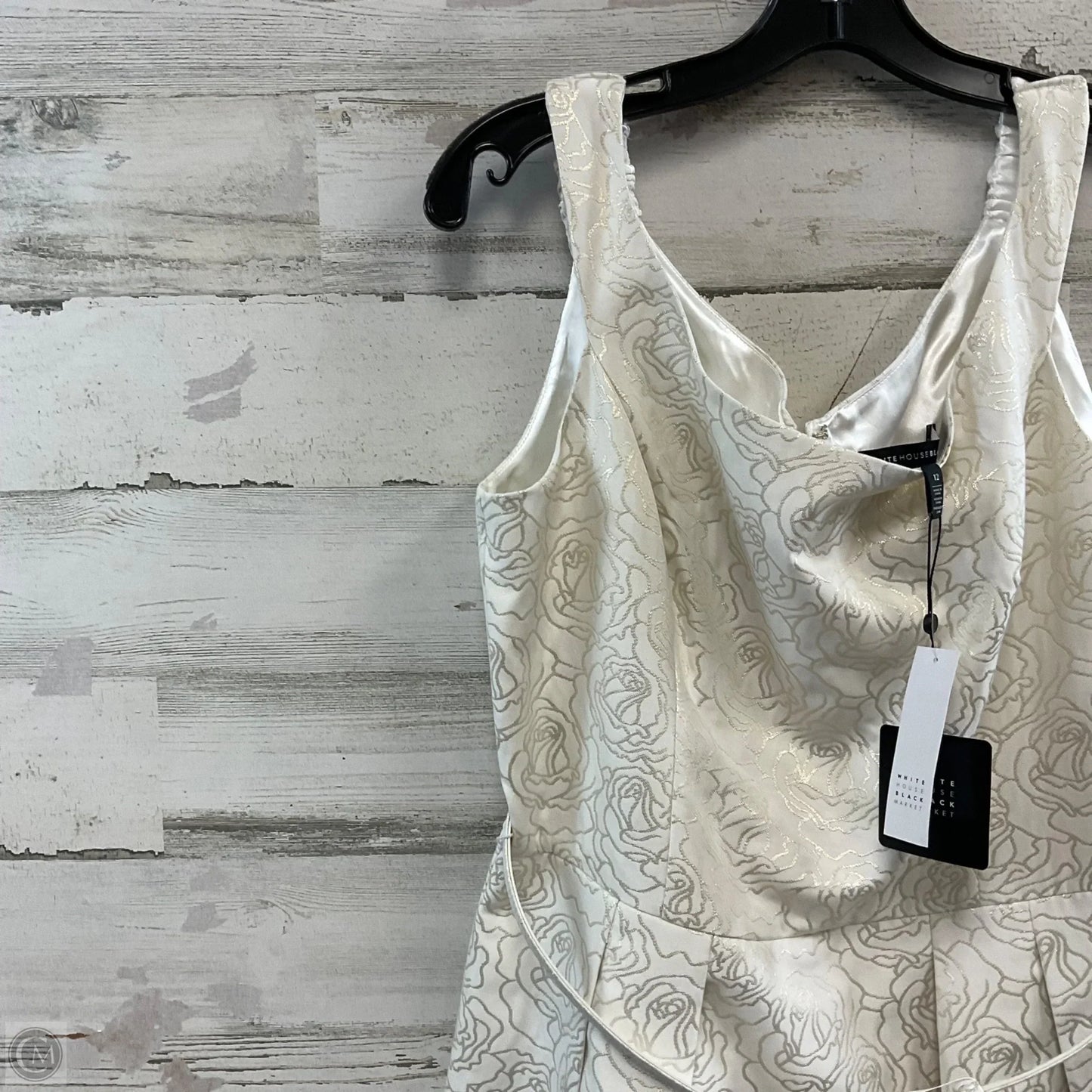 Dress Party Short By White House Black Market In White, Size: L