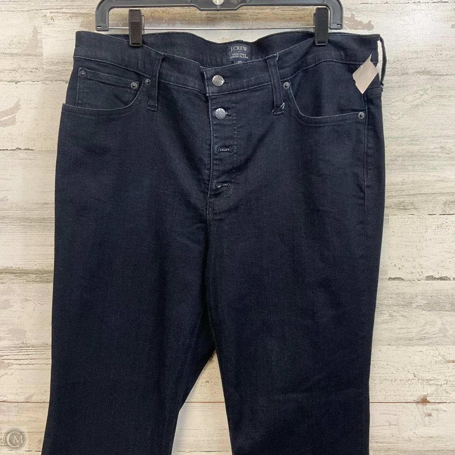 Jeans Flared By J. Crew In Blue Denim, Size: 16