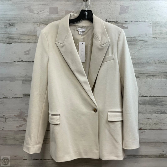Blazer By Top Shop In Cream, Size: S