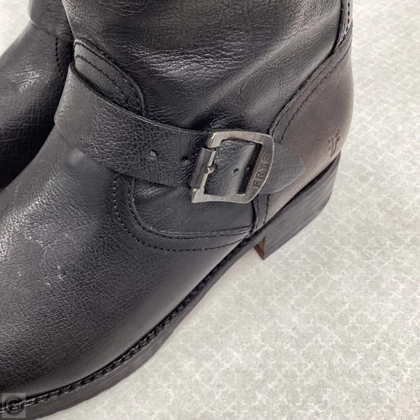 Boots Knee Flats By Frye In Black, Size: 10