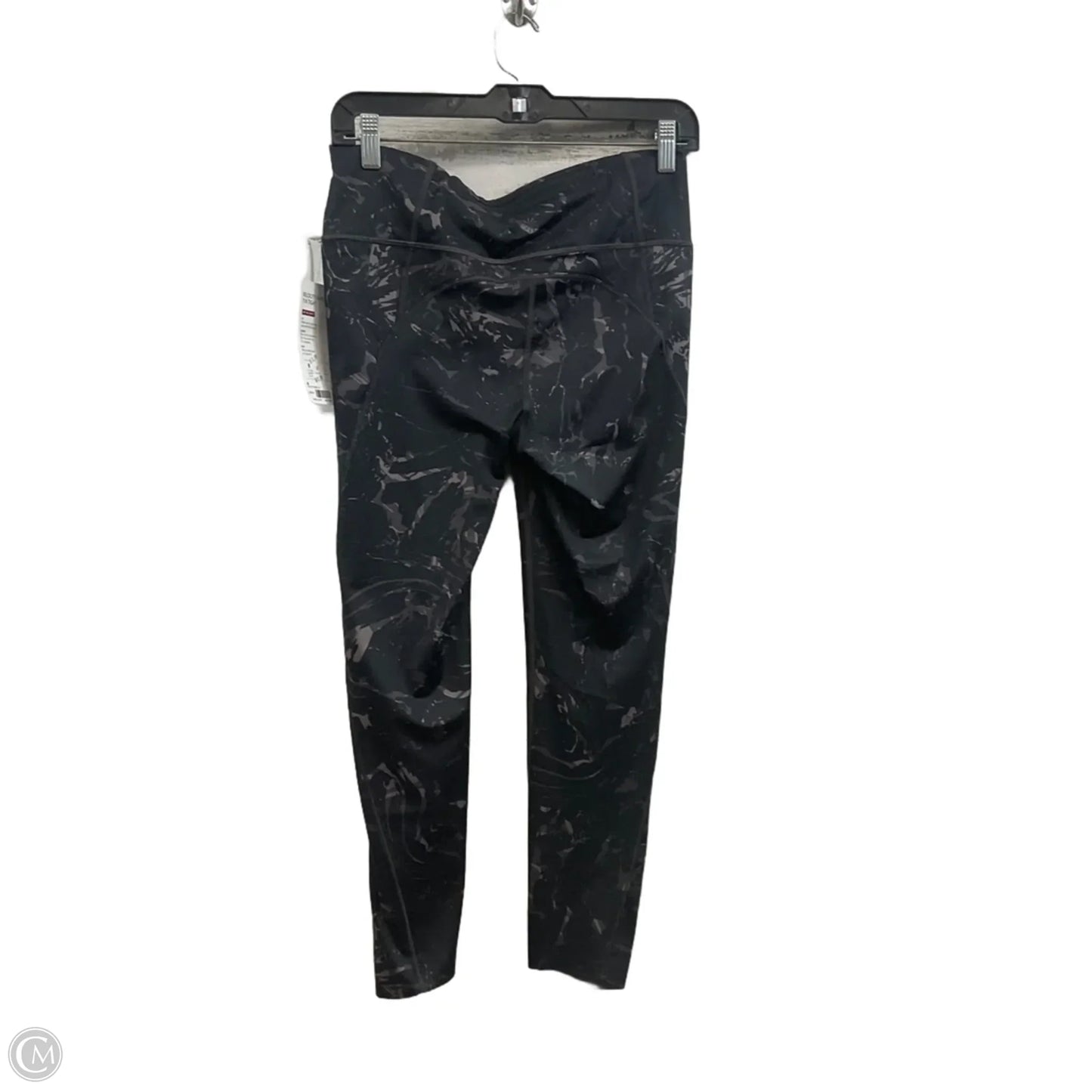 Athletic Leggings By Athleta In Black & Purple, Size: S