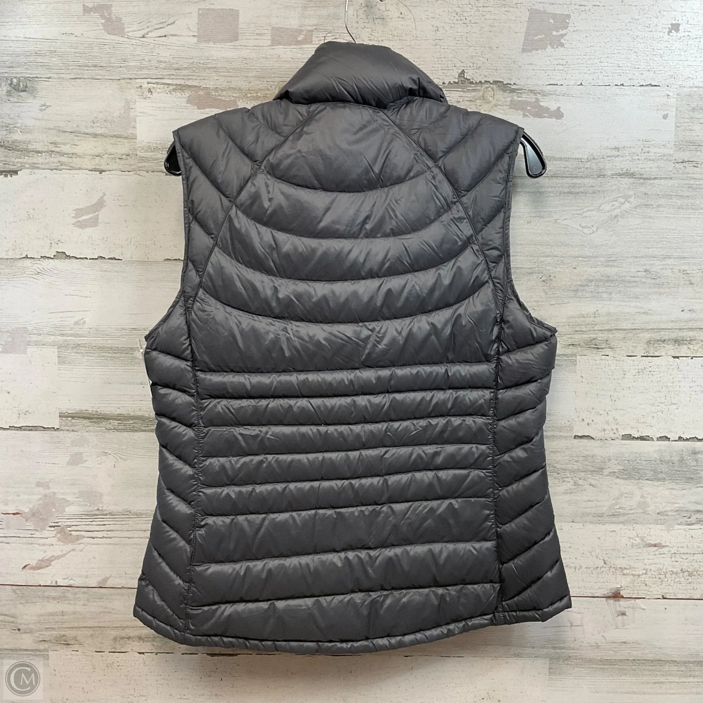 Vest Puffer & Quilted By Bernardo In Grey, Size: M