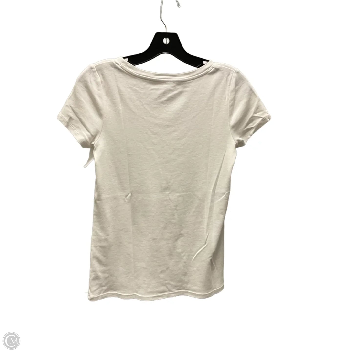 Top Short Sleeve Basic By J. Jill In White, Size: Xs