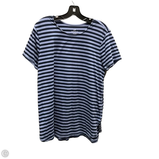 Top Short Sleeve By J. Jill In Blue, Size: Large