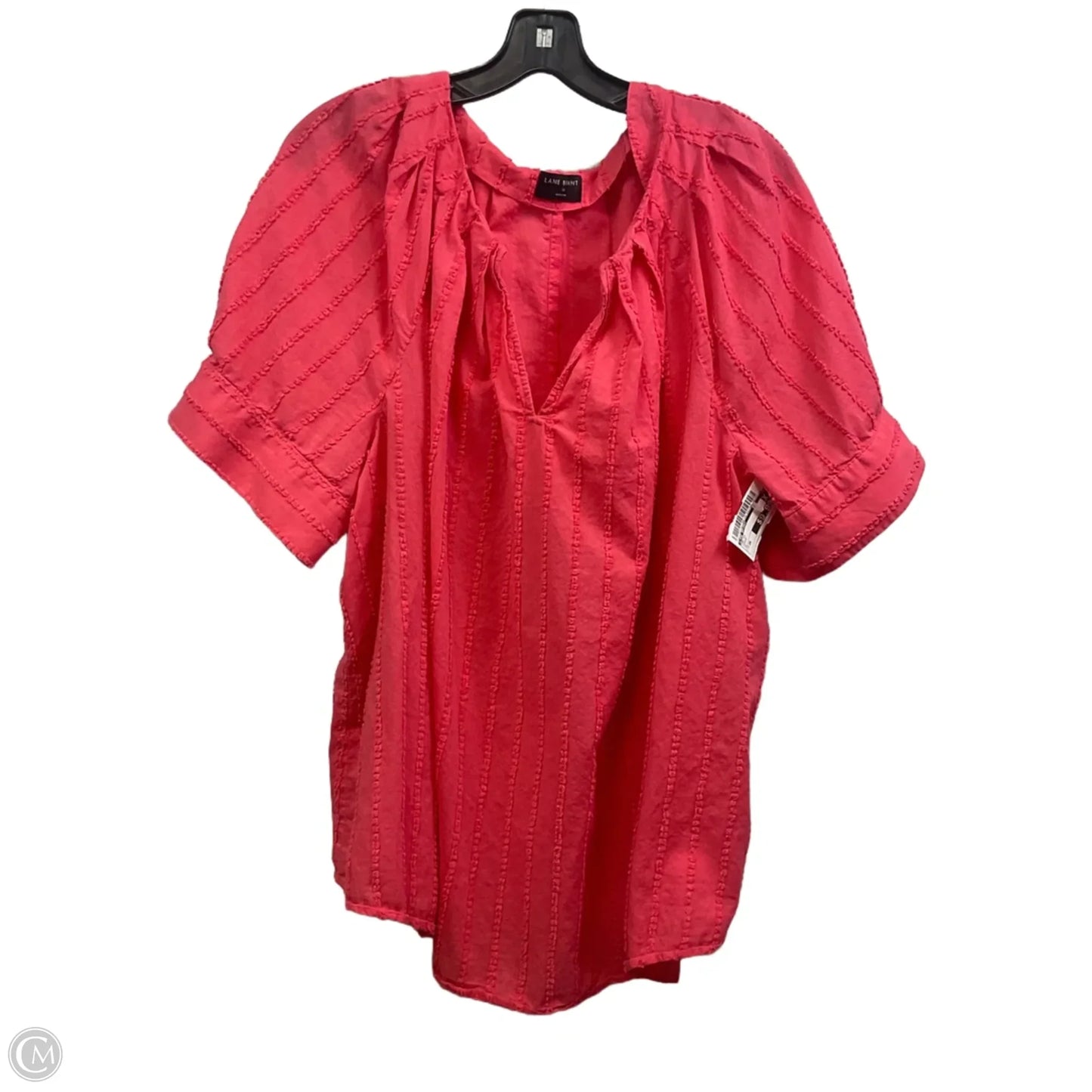 Top Short Sleeve By Lane Bryant In Orange, Size: 3x