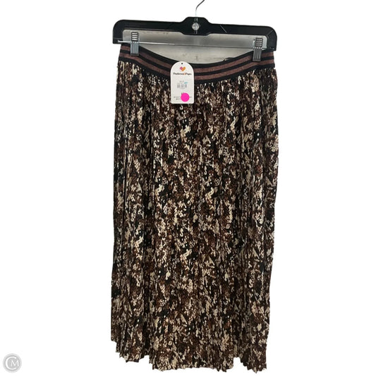 Skirt Midi By Thml In Brown, Size: M