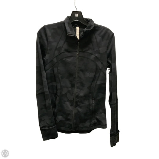 Athletic Jacket By Lululemon In Black, Size: S