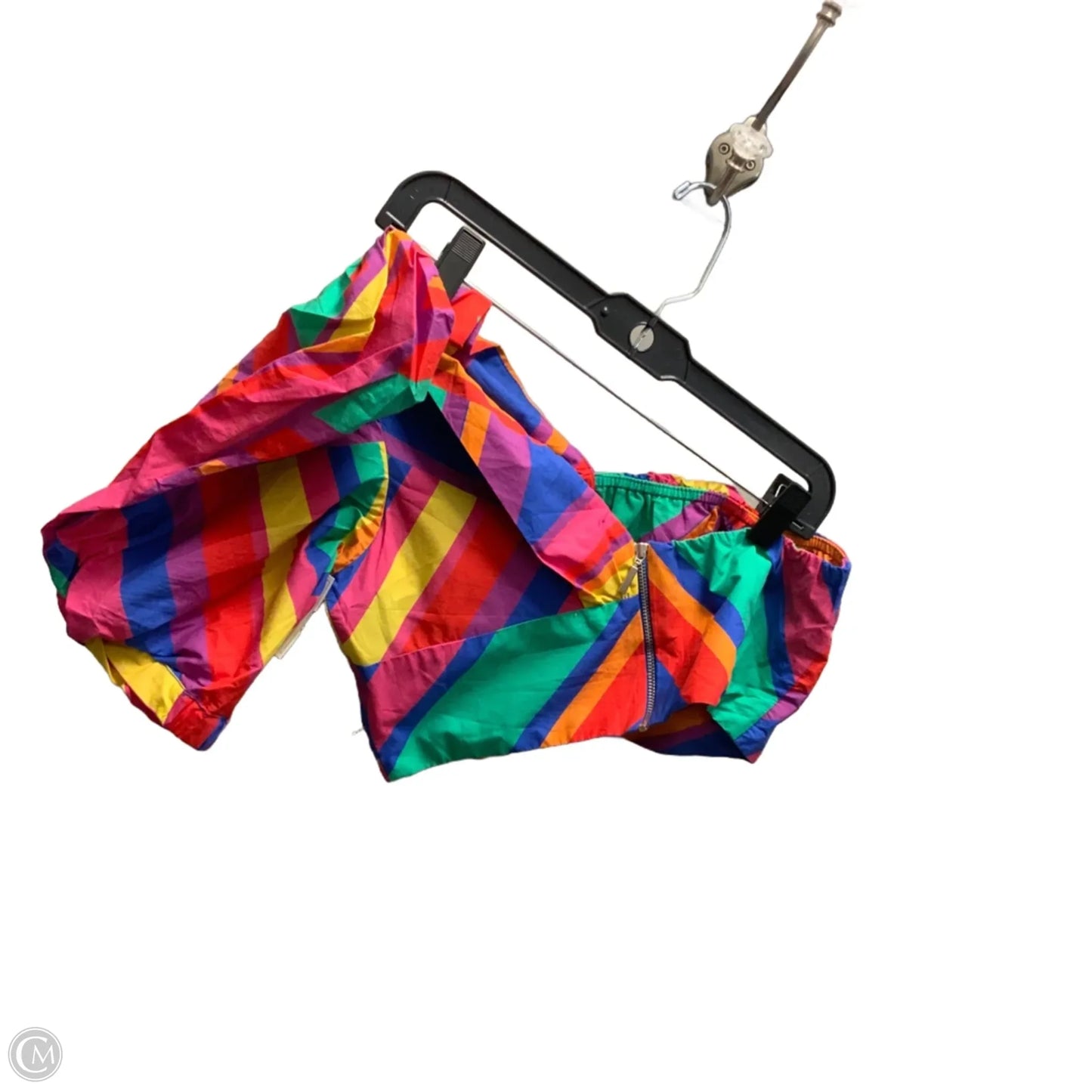 Top Short Sleeve By Farm Rio In Red & Yellow, Size: S