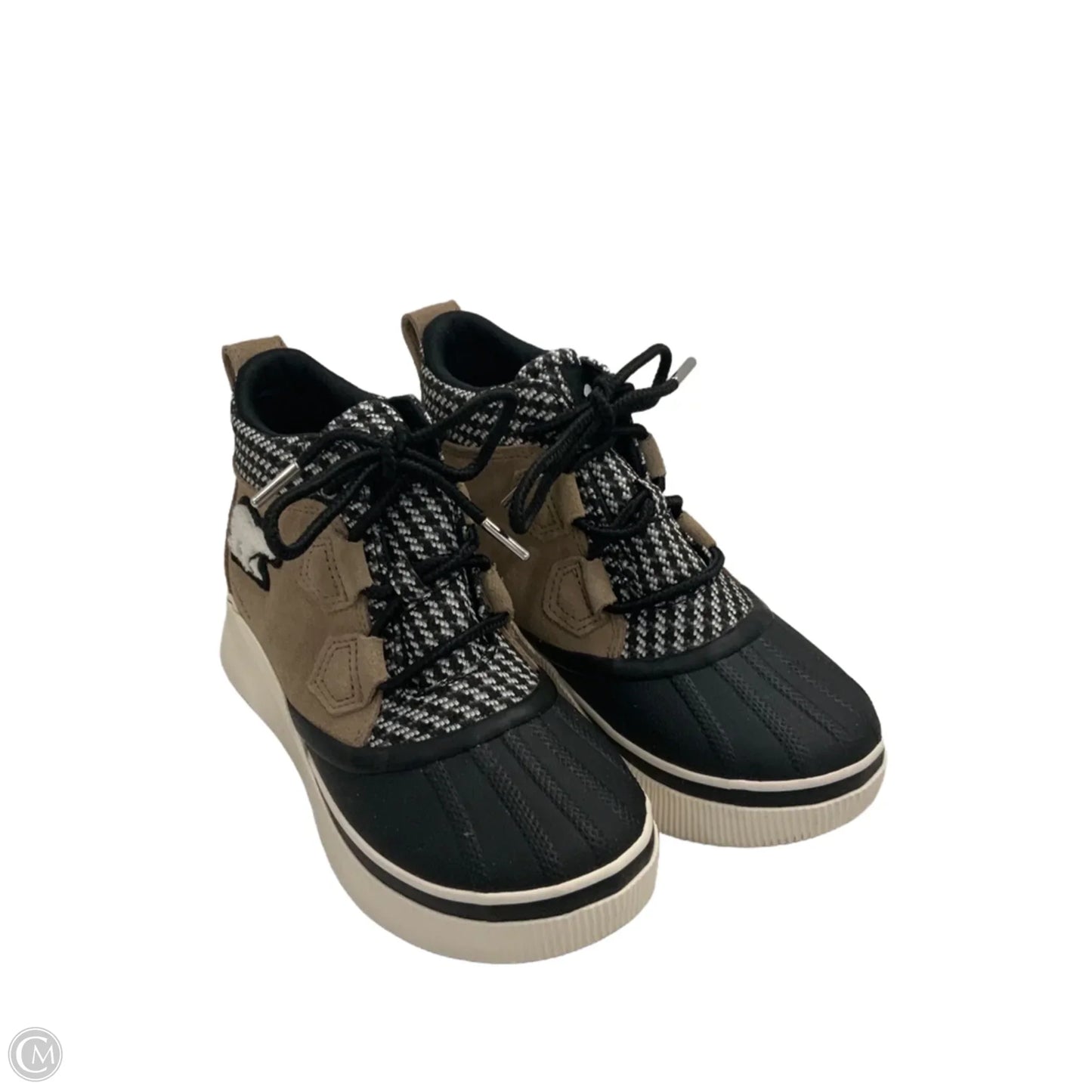 Boots Snow By Sorel In Brown & Cream, Size: 6.5