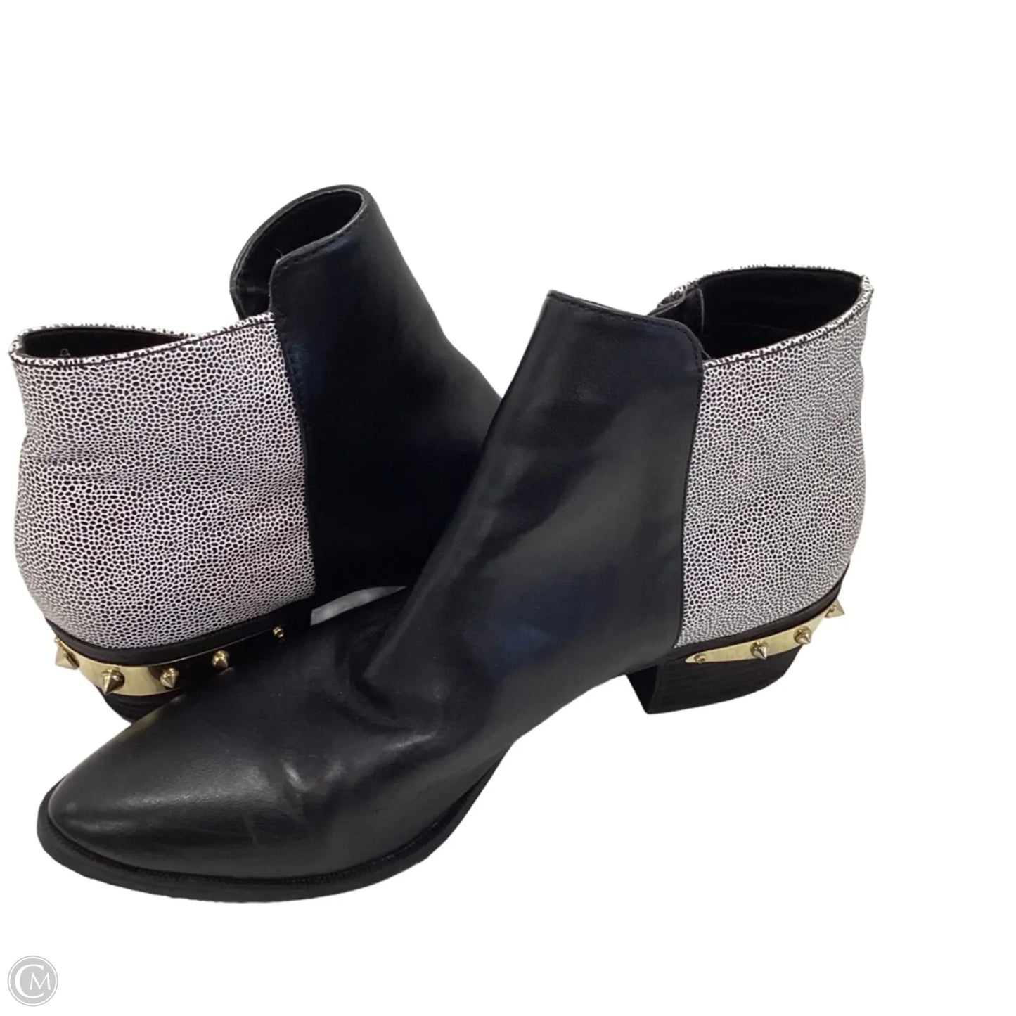 Boots Ankle Heels By Sam Edelman In Black, Size: 8.5