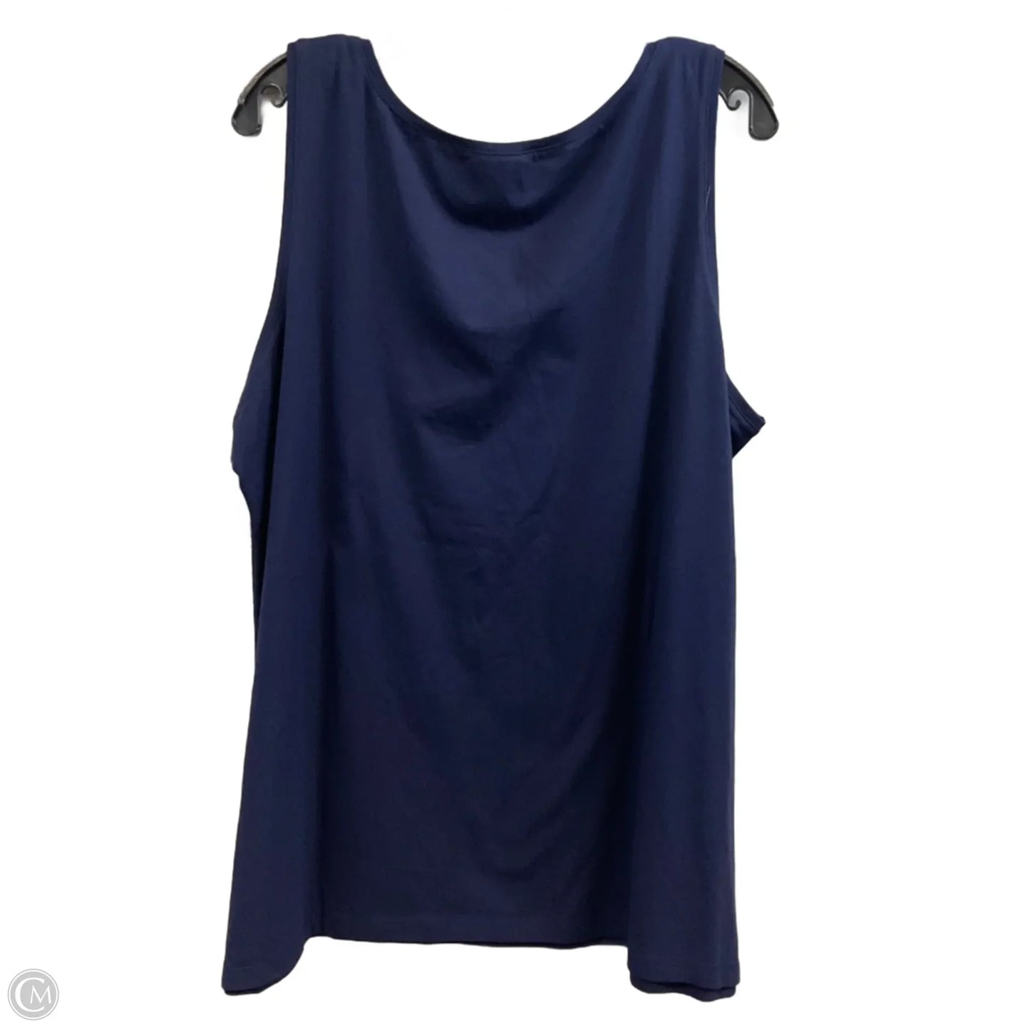 Top Sleeveless Basic By Coldwater Creek In Navy, Size: 3x
