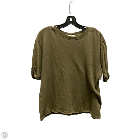 Top Short Sleeve By We The Free In Green, Size: Xs