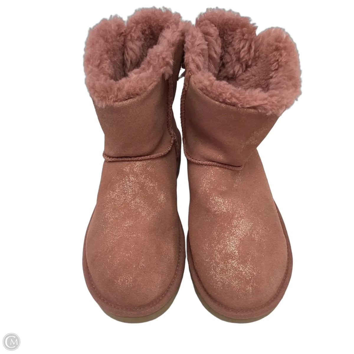 Boots Ankle Flats By Ugg In Pink, Size: 6