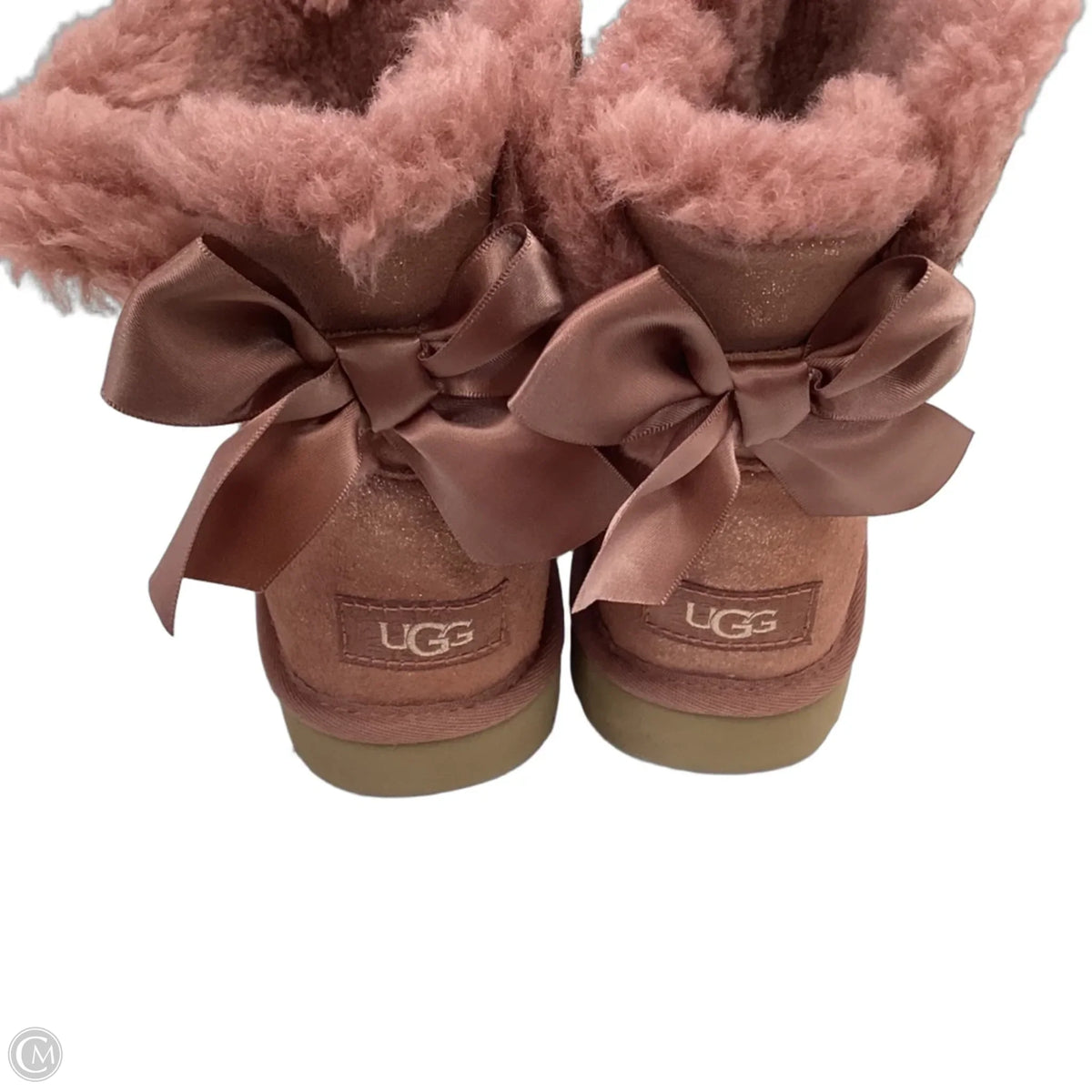 Boots Ankle Flats By Ugg In Pink, Size: 6