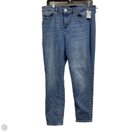 Jeans Straight By White House Black Market In Blue Denim, Size: 10