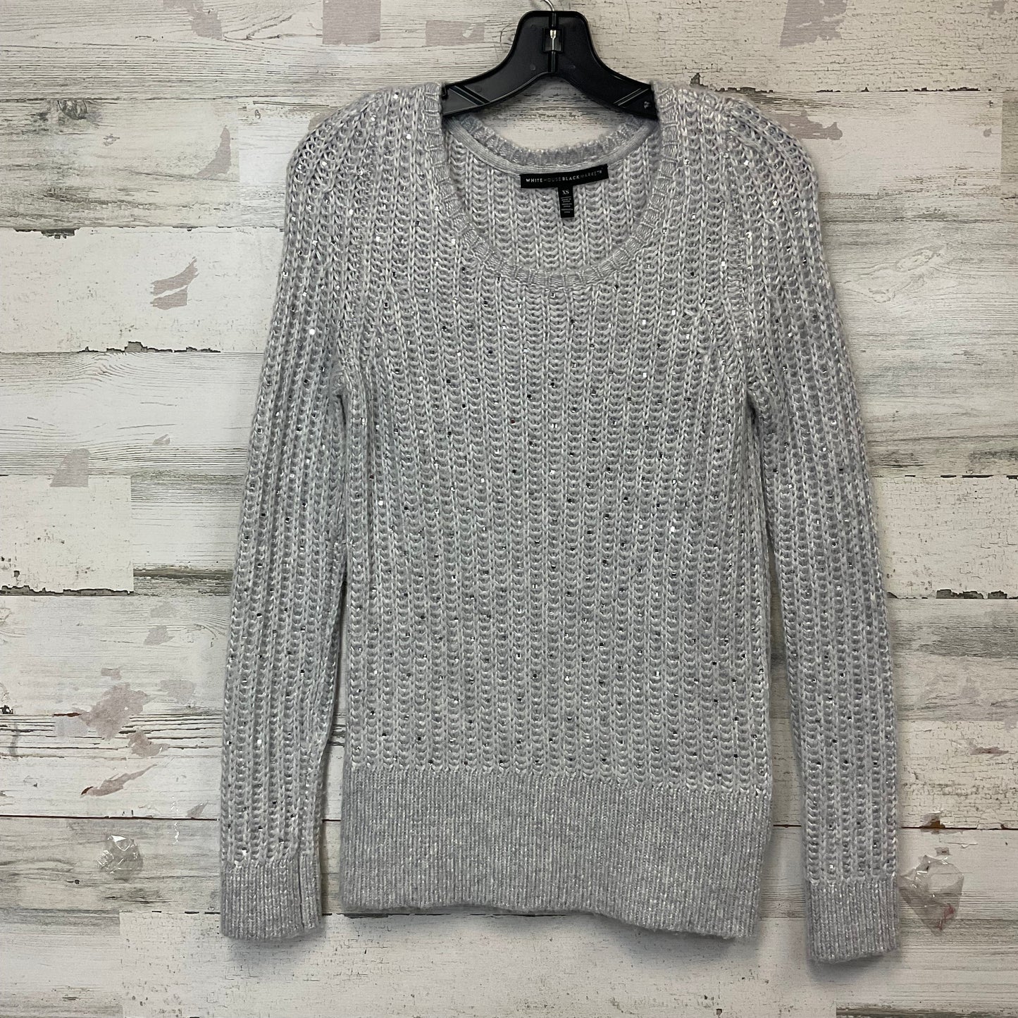 Sweater By White House Black Market In Grey, Size: Xs