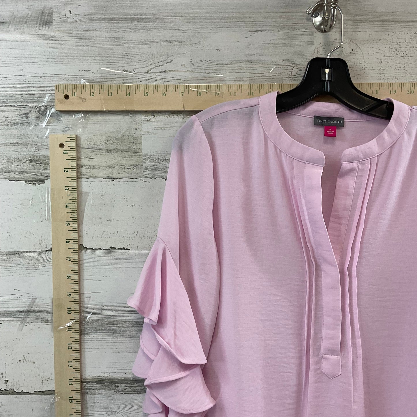 Pink Top 3/4 Sleeve Vince Camuto, Size S