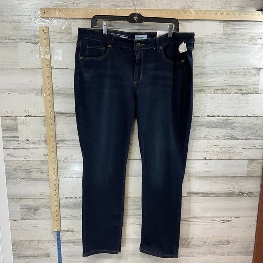 Jeans Straight By Sonoma In Blue Denim, Size: 18