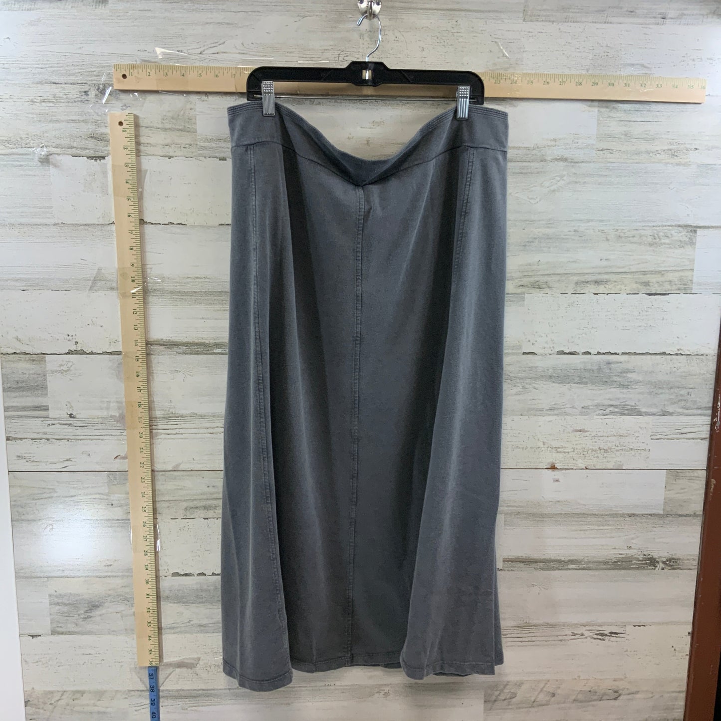 Grey Skirt Maxi Coldwater Creek, Size 2x