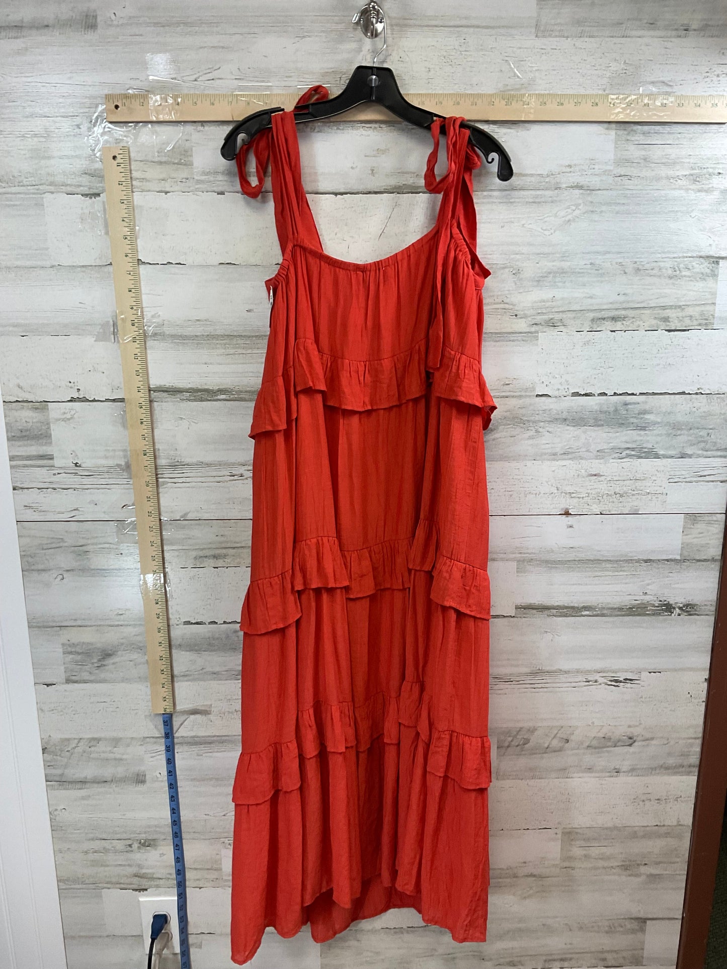 Red Dress Casual Maxi Flying Tomato, Size M