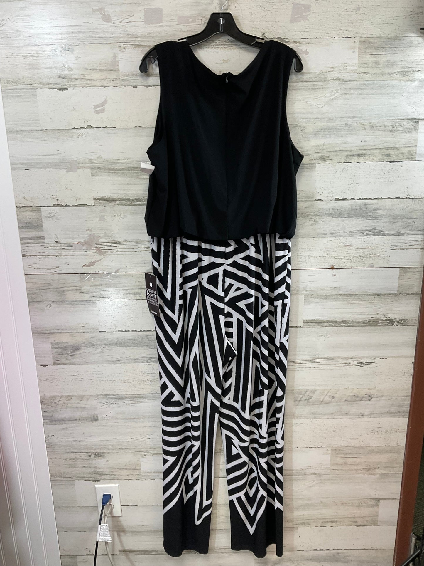 Jumpsuit By Avenue In Black, Size: 2x