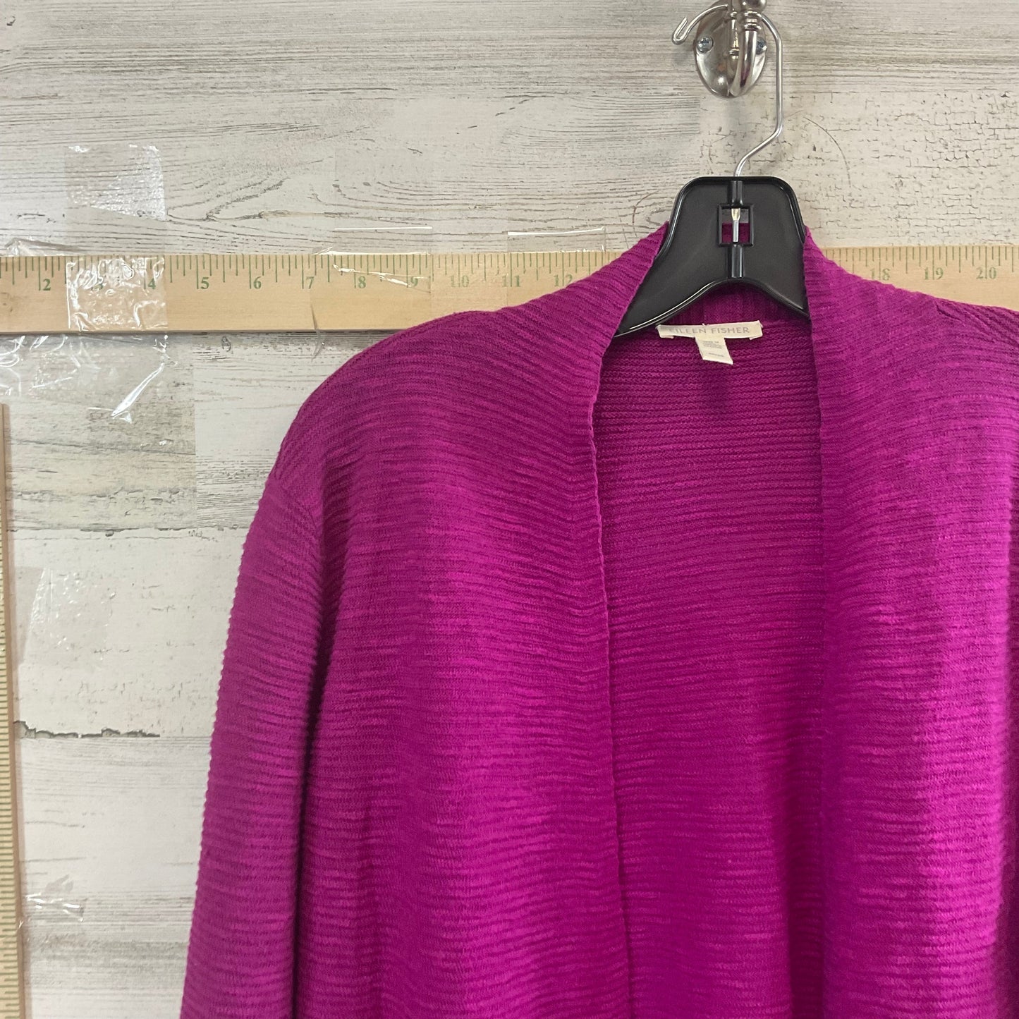 Purple Cardigan Eileen Fisher, Size M