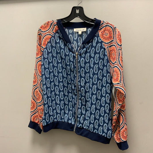 Jacket Other By Olive And Oak In Blue, Size: M