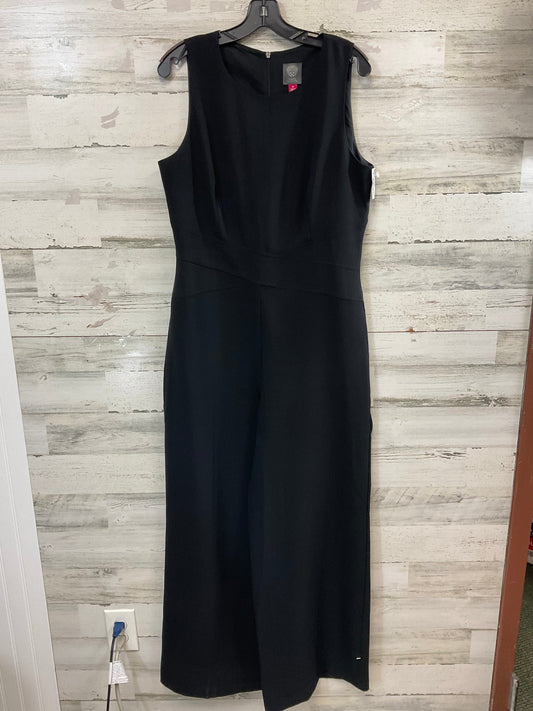 Jumpsuit By Vince Camuto In Black, Size: L