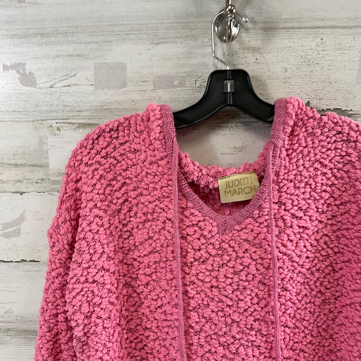 Sweatshirt Hoodie By Judith March In Pink, Size: M