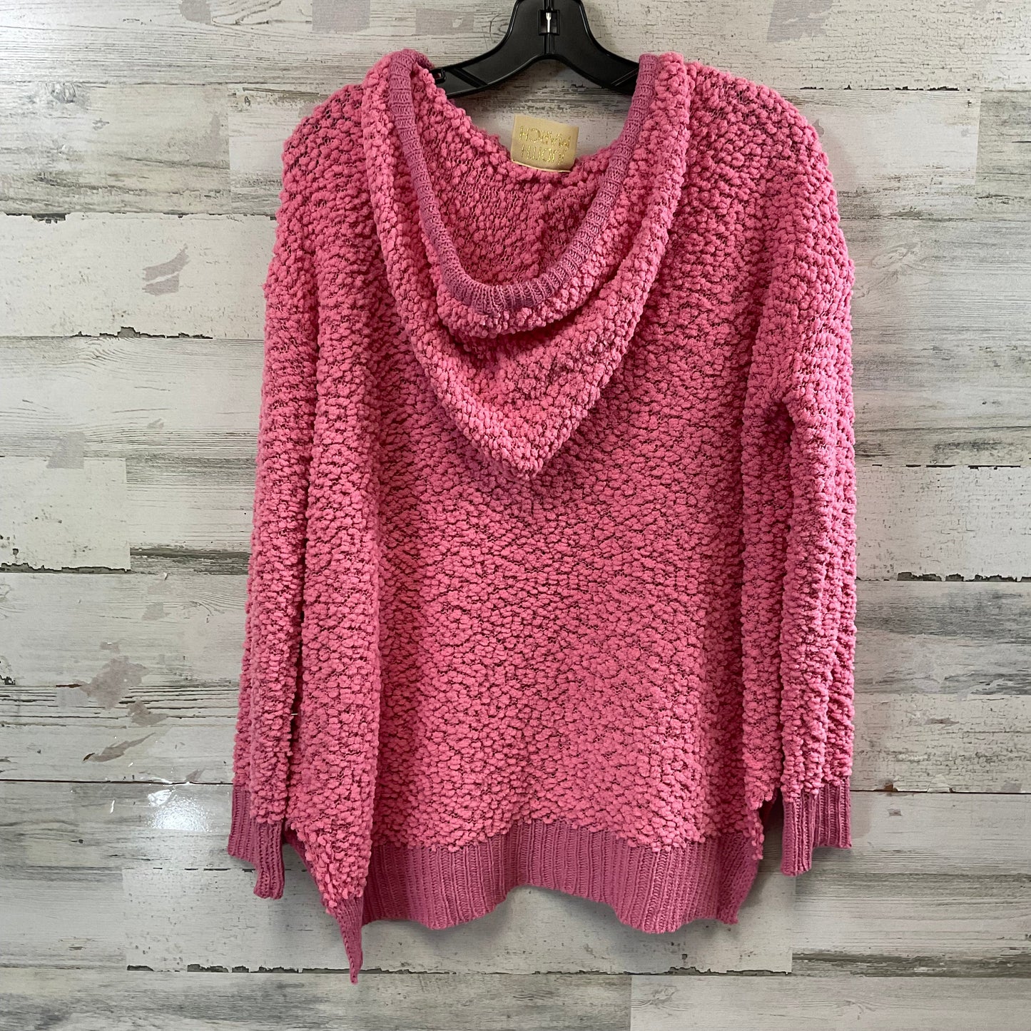 Sweatshirt Hoodie By Judith March In Pink, Size: M